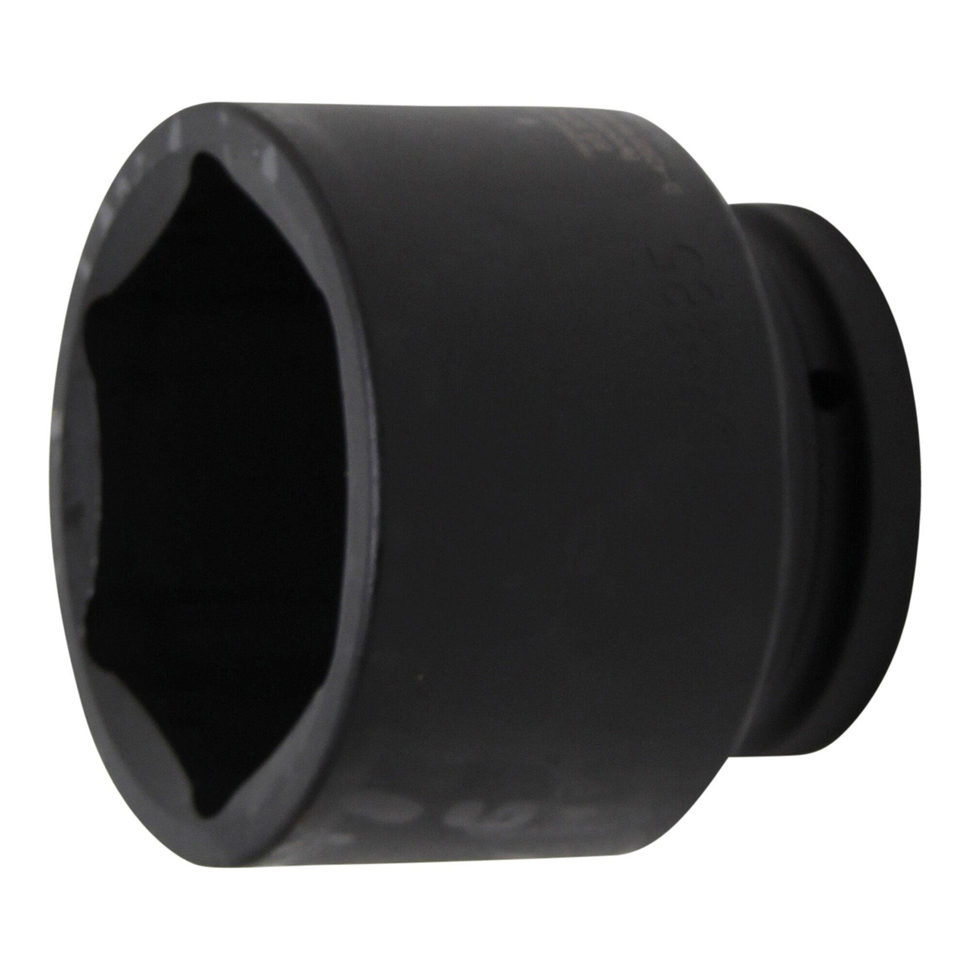 BGS Kraft-Steckschlüssel-Einsatz Sechskant 5885, Antrieb Innenvierkant 25 mm (1"), SW 85 mm ; BGS technic)