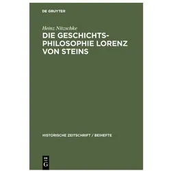 Nitzschke:Die Geschichtsphilosophie Lor, Fachbücher von Heinz Nitzschke