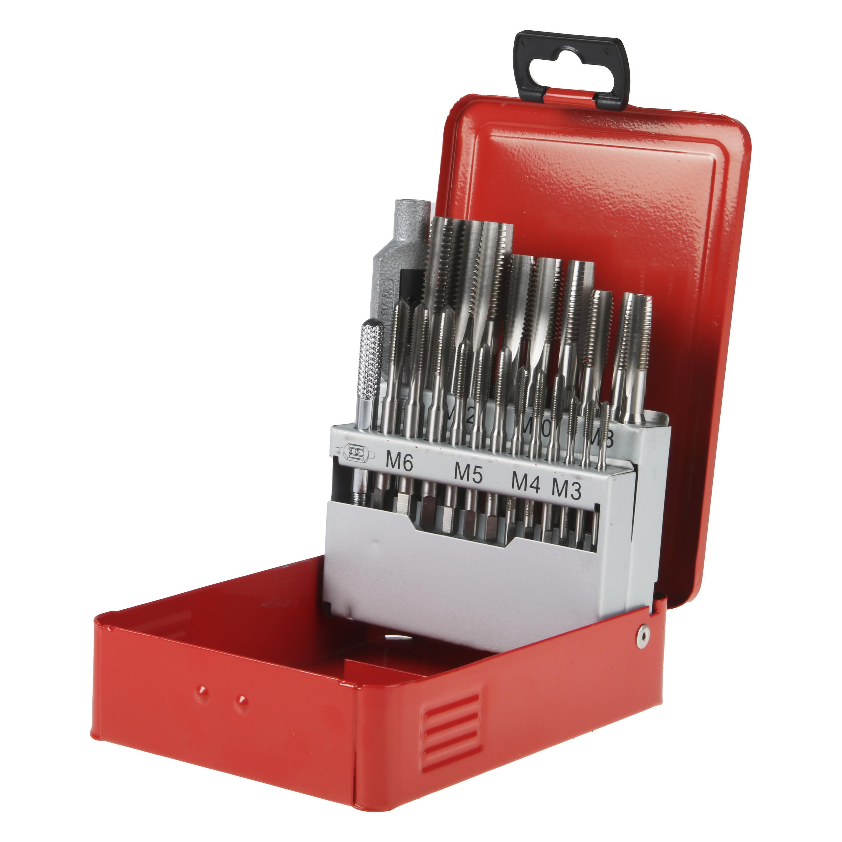 RS PRO Gewindebohrer Set HSS M3-M12 (6681119)