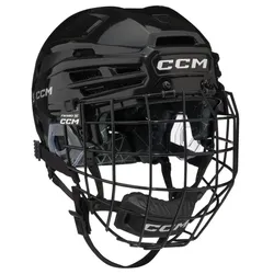 CCM FTW Combo Helm Senior | weiss M/L