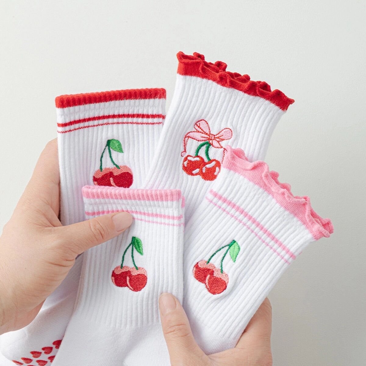 INF 6 paires de chaussettes de yoga en coton multicolores – Grip intégral antidérapant, absorption de la sueur, mi-mollet pour