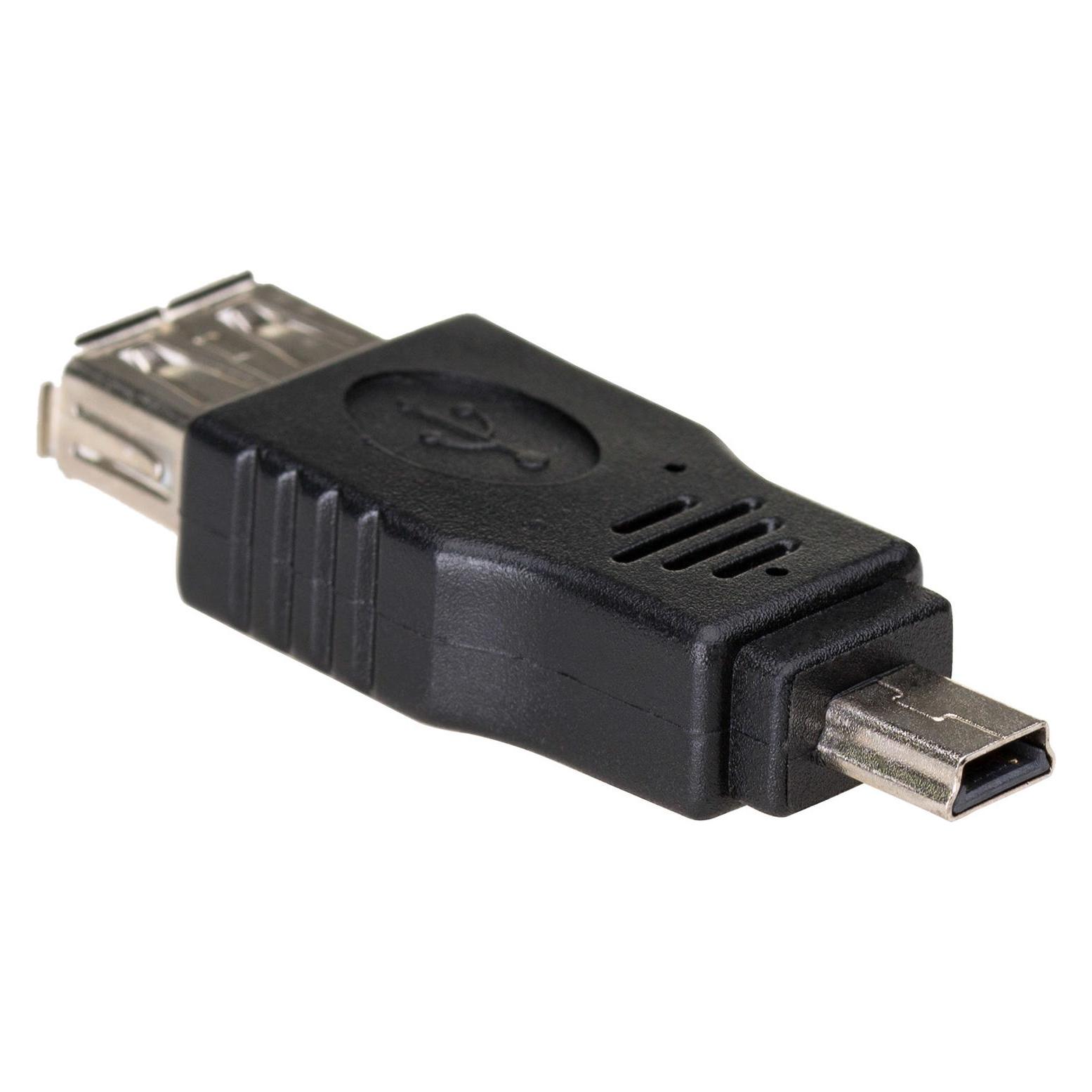 Akyga Adapter AK-AD-07 USB A (f) / mini USB B (m) OTG (USB-A, Mini USB) (AK-AD-07)