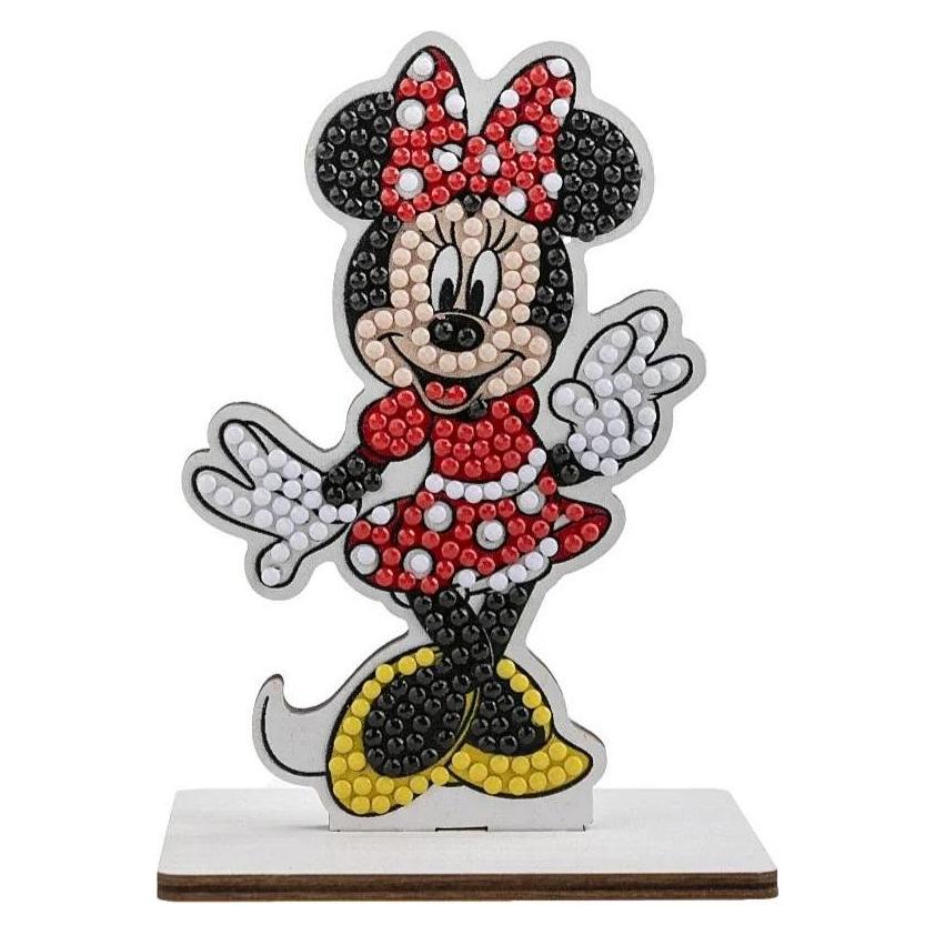 Craft Buddy Minnie, Crystal Art Buddy ca. 11x8cm (CAFGR-DNY014)