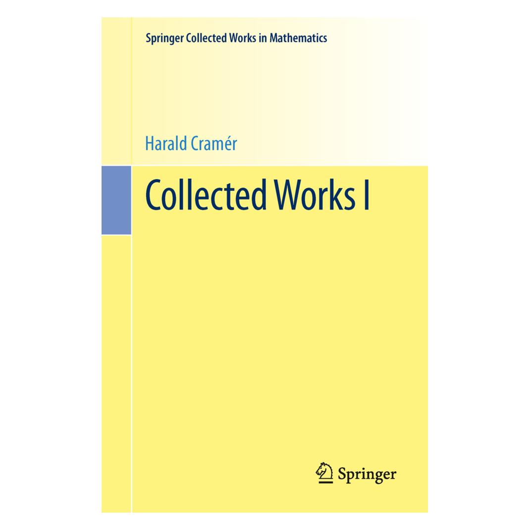 Springer Collected Works I (Englisch, Softcover, Harald Cramér) (55520490)