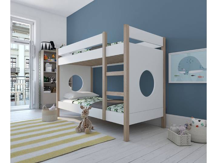 TPFLiving 2er Set Seitenpanneel für das Hochbett Smoll und das Etagenbett Träbor
