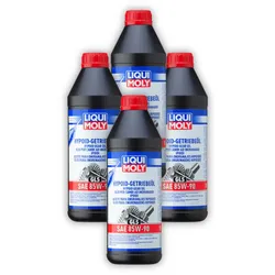 4x Getriebeöl LIQUI MOLY 1035 Hypoid GL5 SAE 85W-90 Achsantrieb Achs Getriebe Öl 1L