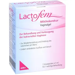 Lactofem Milchsäurekur Vaginalgel