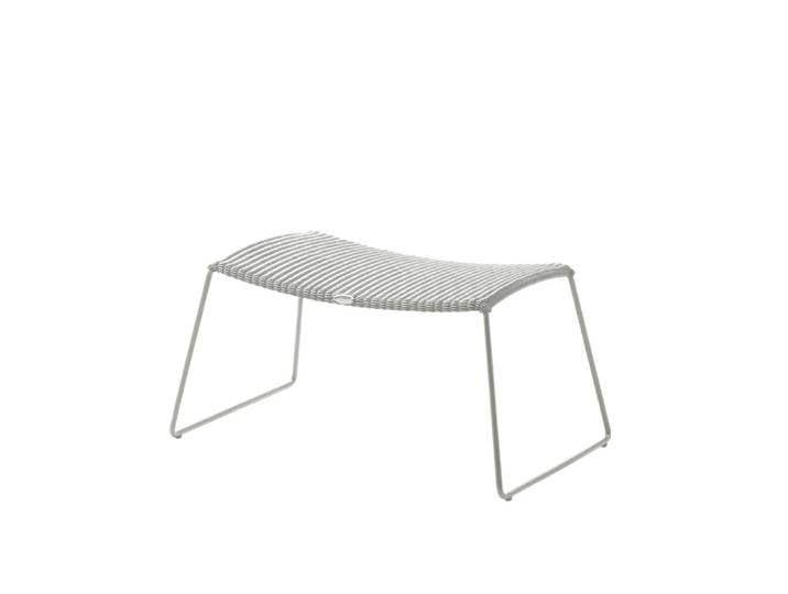 Cane-line Breeze Fußhocker White Grey