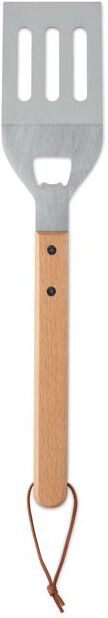 OPENCOOK Spatule pour barbecue en hêtre Bois