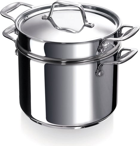Beka Chef Roestvrij staal kookpan, 7,6 liter, 24 cm