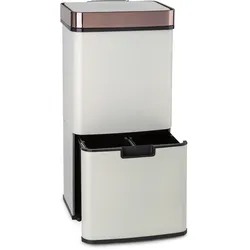 Royal Trash Rose Gold Sensor-Mülleimer 72 Liter Edelstahl