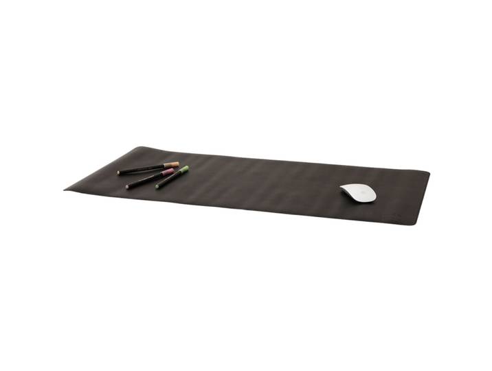 Schreibtischmatte I am creative schwarz Kunstleder B 40 T 80 cm - Schreibtischmatte