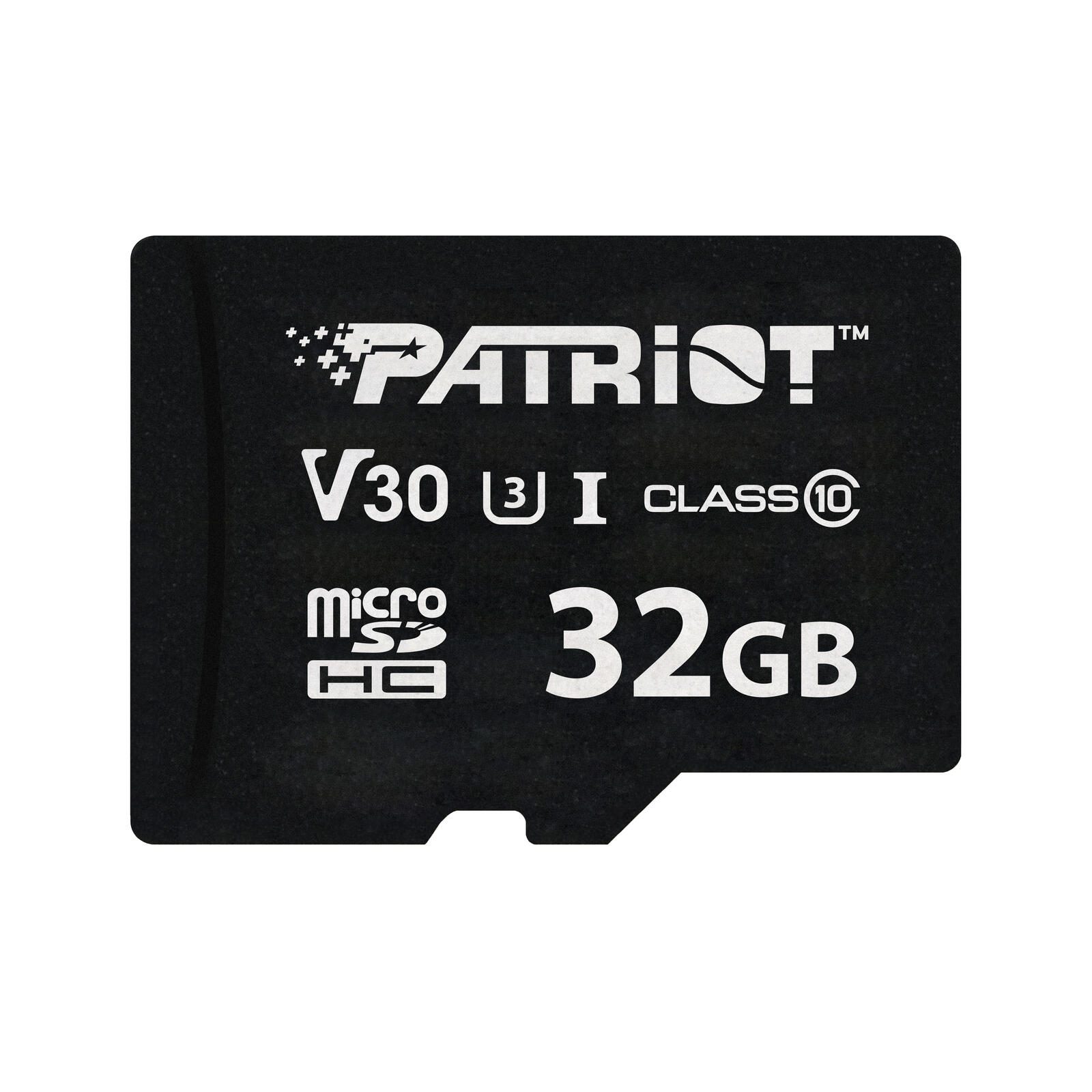 Patriot Memory VX Series microSD Speicherkarte 32 GB PSF32GVX31MCH