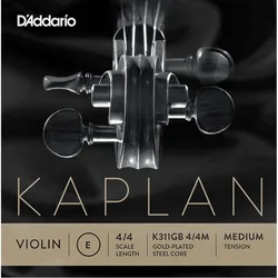 D’Addario Kaplan E-String K311GB 4/4M - Saiten Streichinstr.
