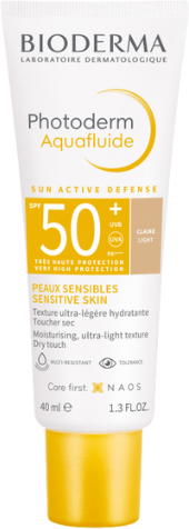 Bioderma Photoderm Aquafluide Protetor Solar Tom Claro SPF50+ 40ml