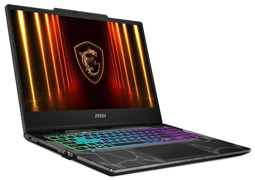MSI Cyborg 15 B13WFKG-478XCZ / i5-13420H / 16 GB DDR5 / 1 TB SSD / RTX 5060 8 GB / 15,6" FHD, matt, 144 Hz / ohne Betriebssystem / Schwarz