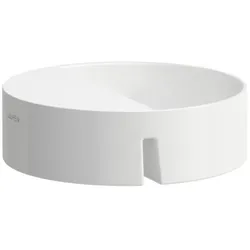 LAUFEN Ablage Sonar d:270 fuer Badewanne Sonar aus Marbond weiss H2933400000001