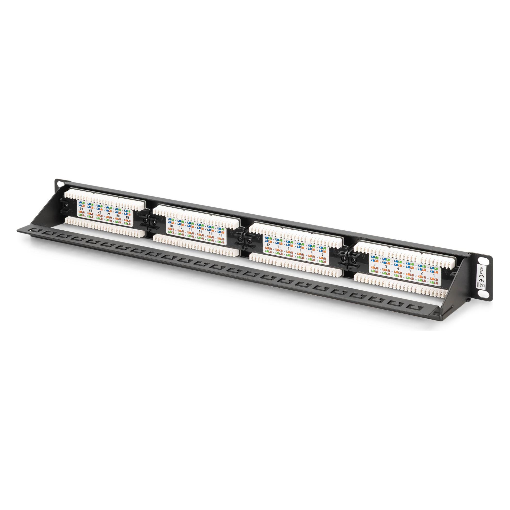 Digitus Patch Panel 19 Zoll 24Port Cat6 (DN-91624U)