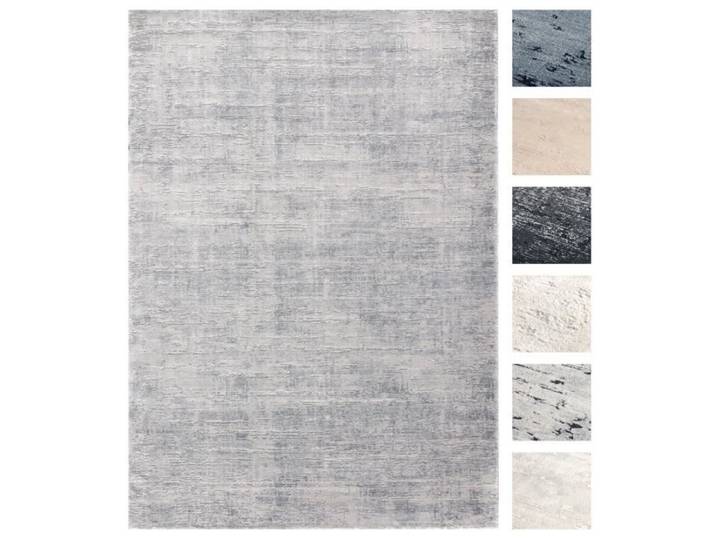 Tapis Salon Poils Courts Argent 150x230 cm Tapis de Chambre Moderne Extra Doux