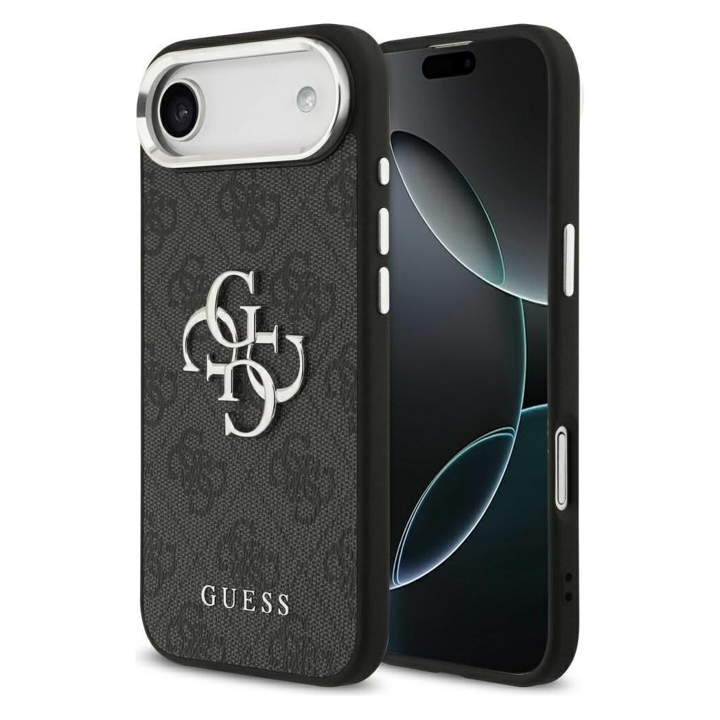 Guess - Hardcase Big 4G Logo Classic Logo (GUHCP17MP4G4SMCK) - iPhone 17 Air - Black (Apple iPhone Air) (GUHCP17MP4G4SMCK)