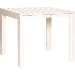 Haus Tisch quadratisch 80 cm, beige