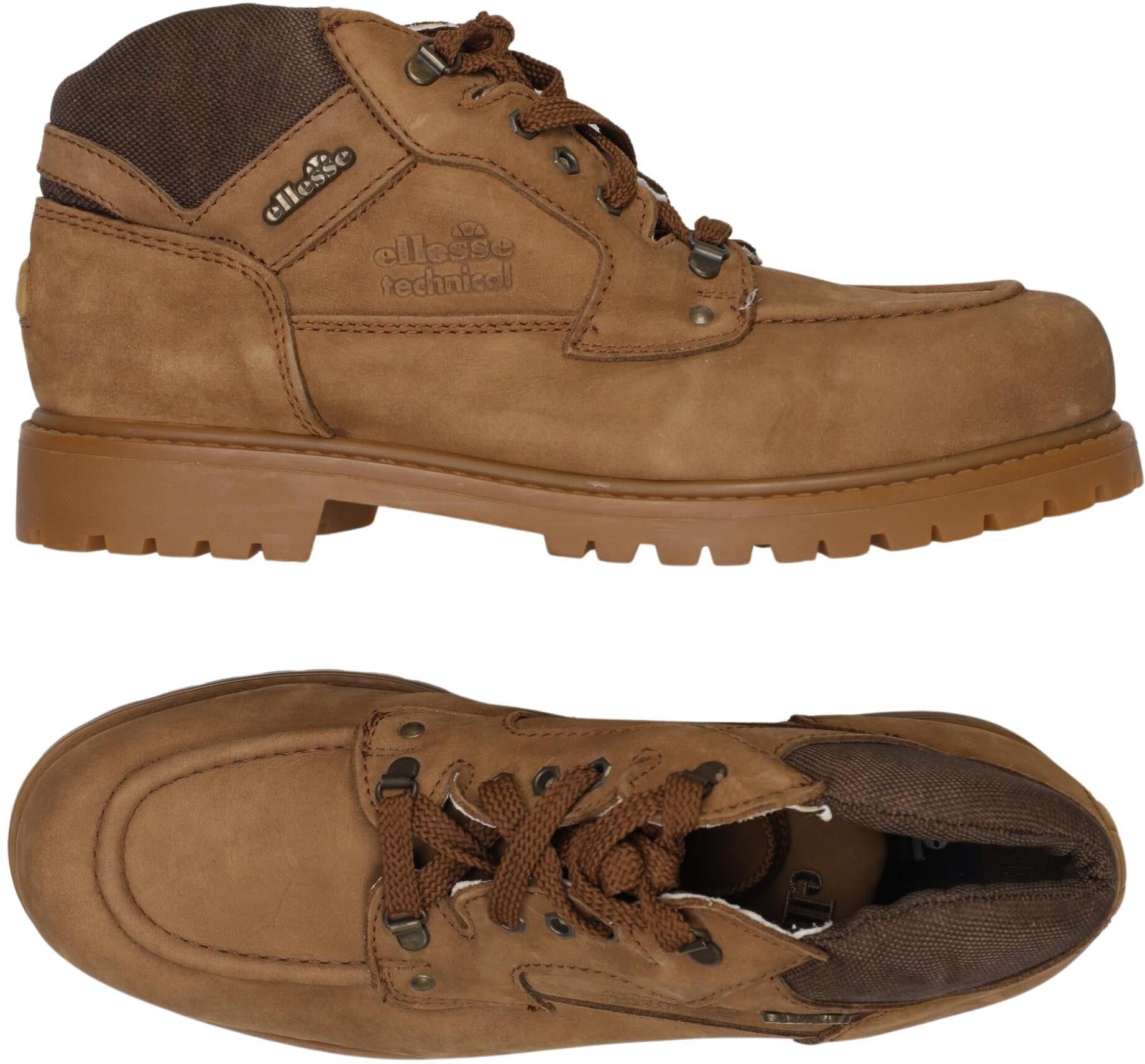 ellesse Herren Stiefel, Braun, Gr. EU 47, Leder - Second Hand
