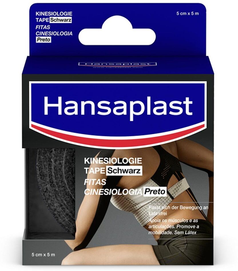 Hansaplast Kinesiologie Tape – Unterstützt Muskel- und Gelenkfun