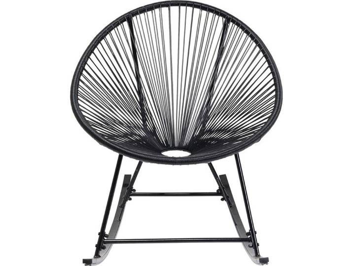 Fauteuil à bascule Acapulco noir Kare Design