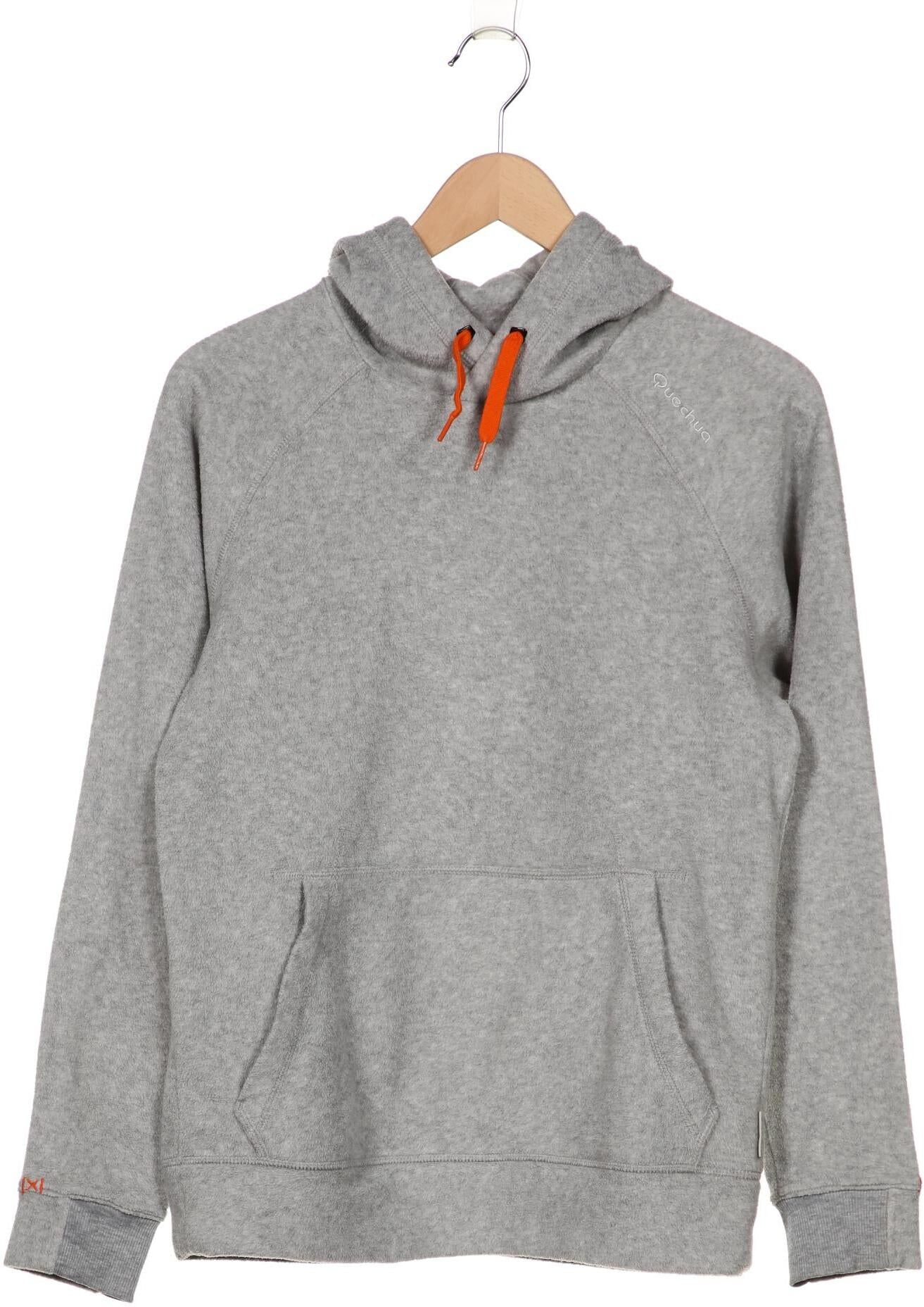 quechua Damen Kapuzenpullover, Grau, Gr. S, Synthetik - Second Hand