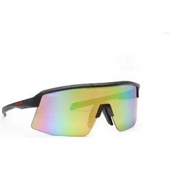 Demon, Unisex, Sportbrille, Roubaix (matt black-yellow multi, matt black-yellow multi), Schwarz, Mehrfarbig