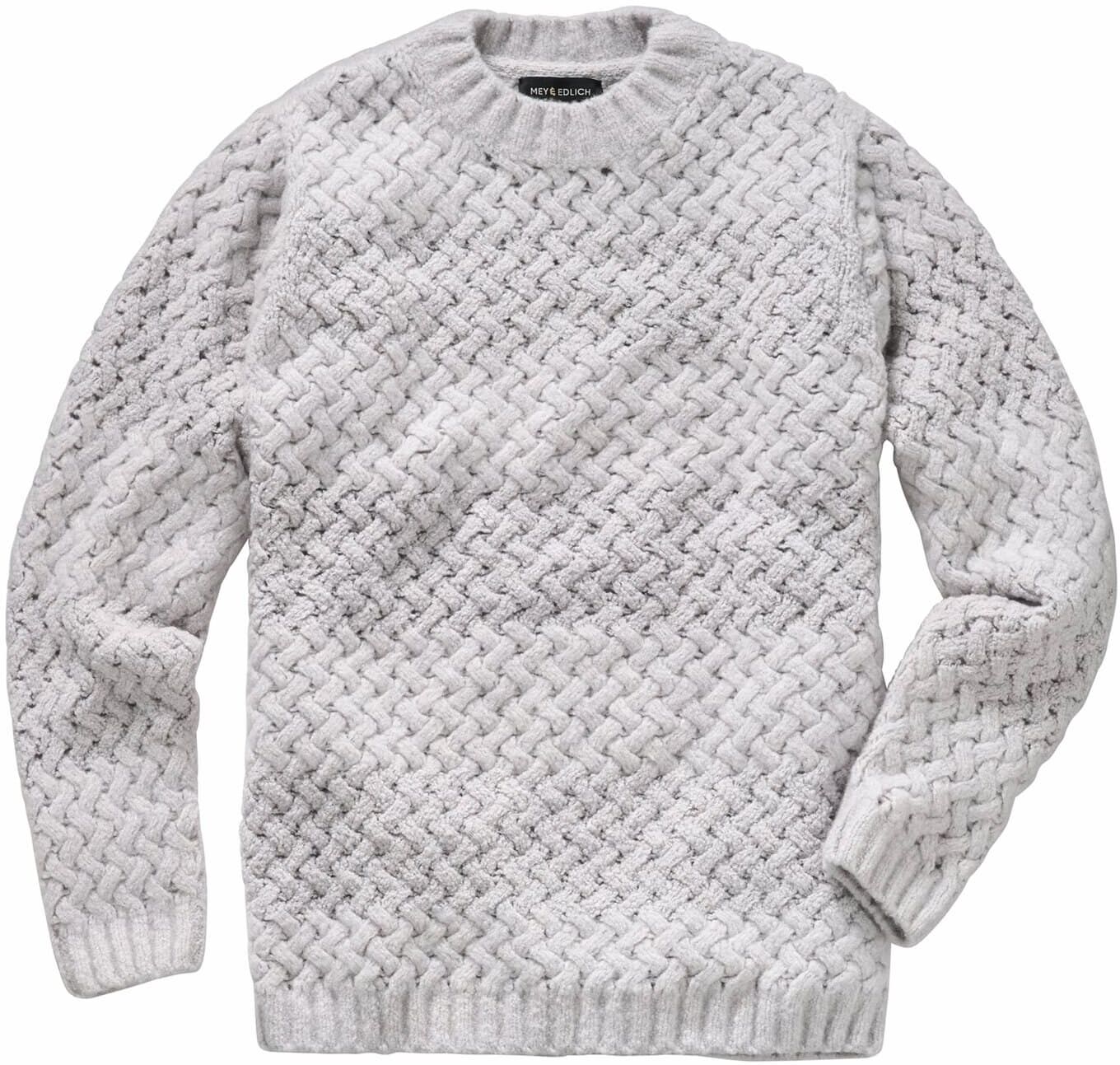 Mey & Edlich 3-D-Pullover Grau 50