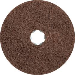 PFERD TOOLS 42001051 COMBICLICK weiche Vliesronde CC Ø 115 mm A 180 zum Reinigen & Satinieren für Winkelschleifer Durchmesser 115 mm