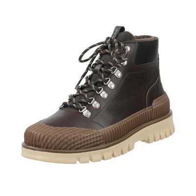 Schnürboots GANT "NEBRADA", Herren, Gr. 44, braun, Rindsleder, Schuhe Schnürboots, Workerboots, Schnürstiefelette mit Profilsohle