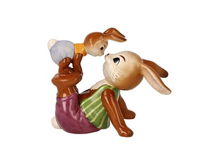 Goebel Hasenfamilie Frechdachs - Figur Osterhasen