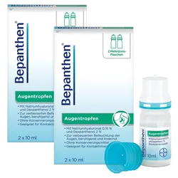 Bepanthen Augentropfen 4X10 ml