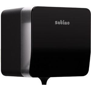 Satino Handtuchspender Hyginity Plus, 333417, CF1, für Rollenhandtücher, Kunststoff, schwarz