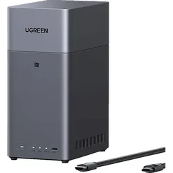 UGREEN NASync DH2300 2-Bay NAS 3,5 Zoll Anzahl Festplattenschächte: 2 Grau}