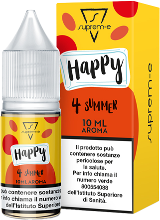Suprem-e Happy 4 Summer Aroma Concentrato 10ml Frutti Rossi Uvetta Assenzio Ice
