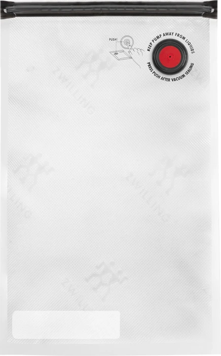 Zwilling Fresh & Save - vacuum food storage bag - Large - transparent