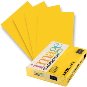 Antalis Kopierpapier Image Coloraction Sevilla, A4, 230g/qm, sonnengelb, 125 Blatt