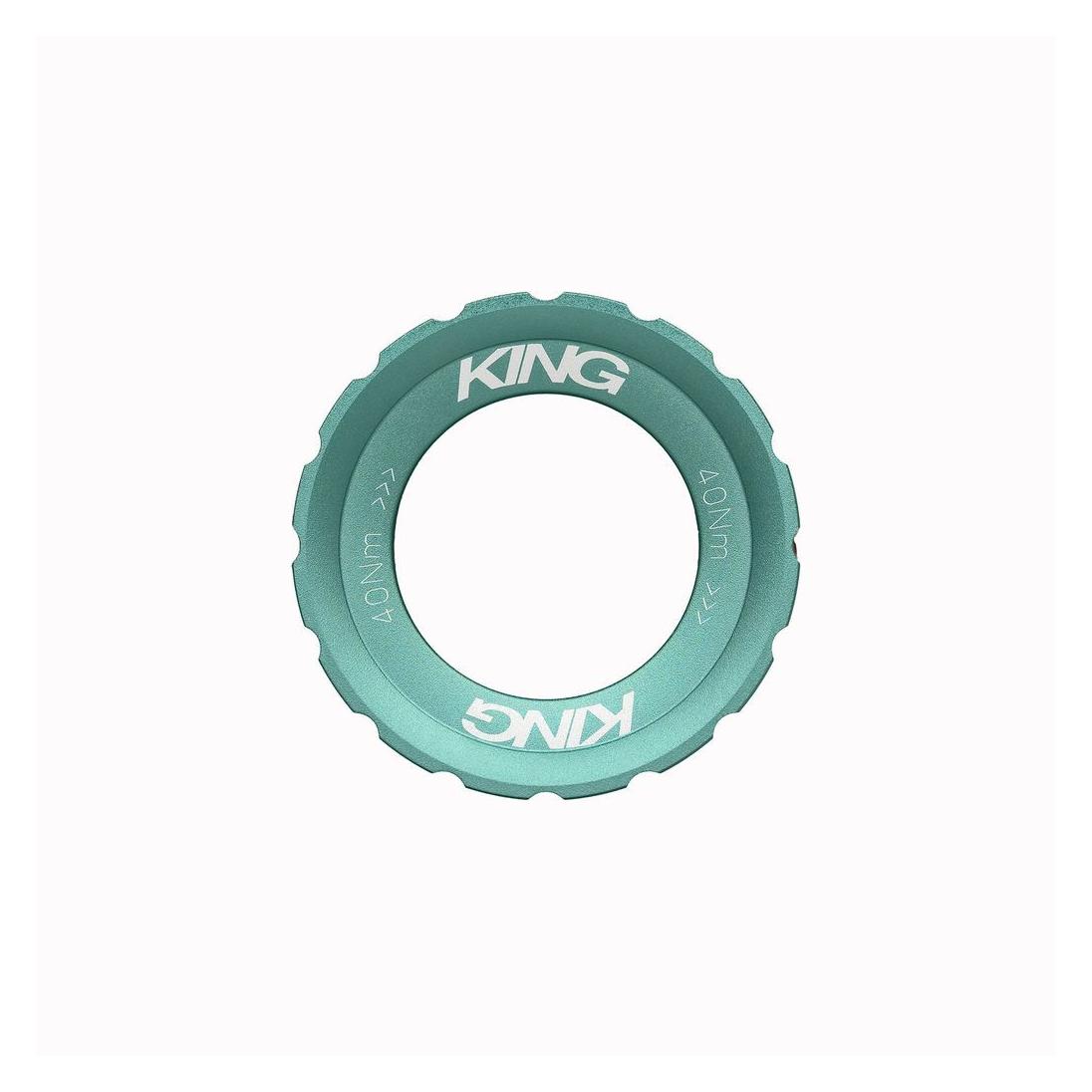 Chris King Centerlock Lockring, External Spline, matte jade (61070922)