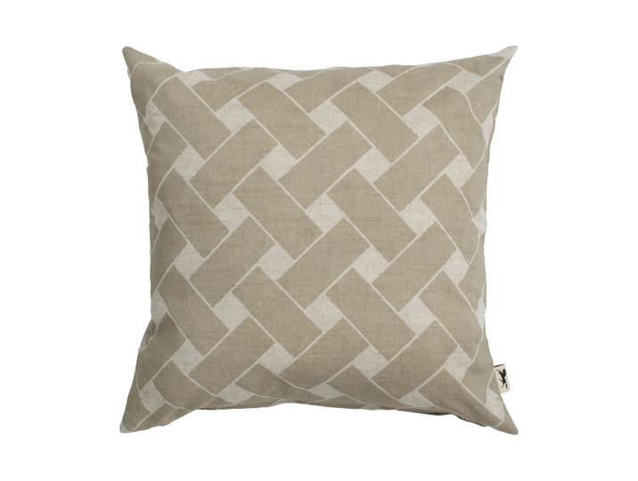 Almedahls Housse de coussin Korg XL 47x47 cm Taupe-naturelle