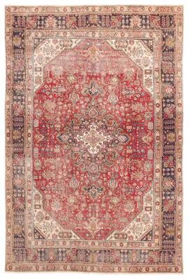 ECARPETGALLERY Hand-knotted Antalya Vintage Red Wool Rug - 6'3 x 9'4