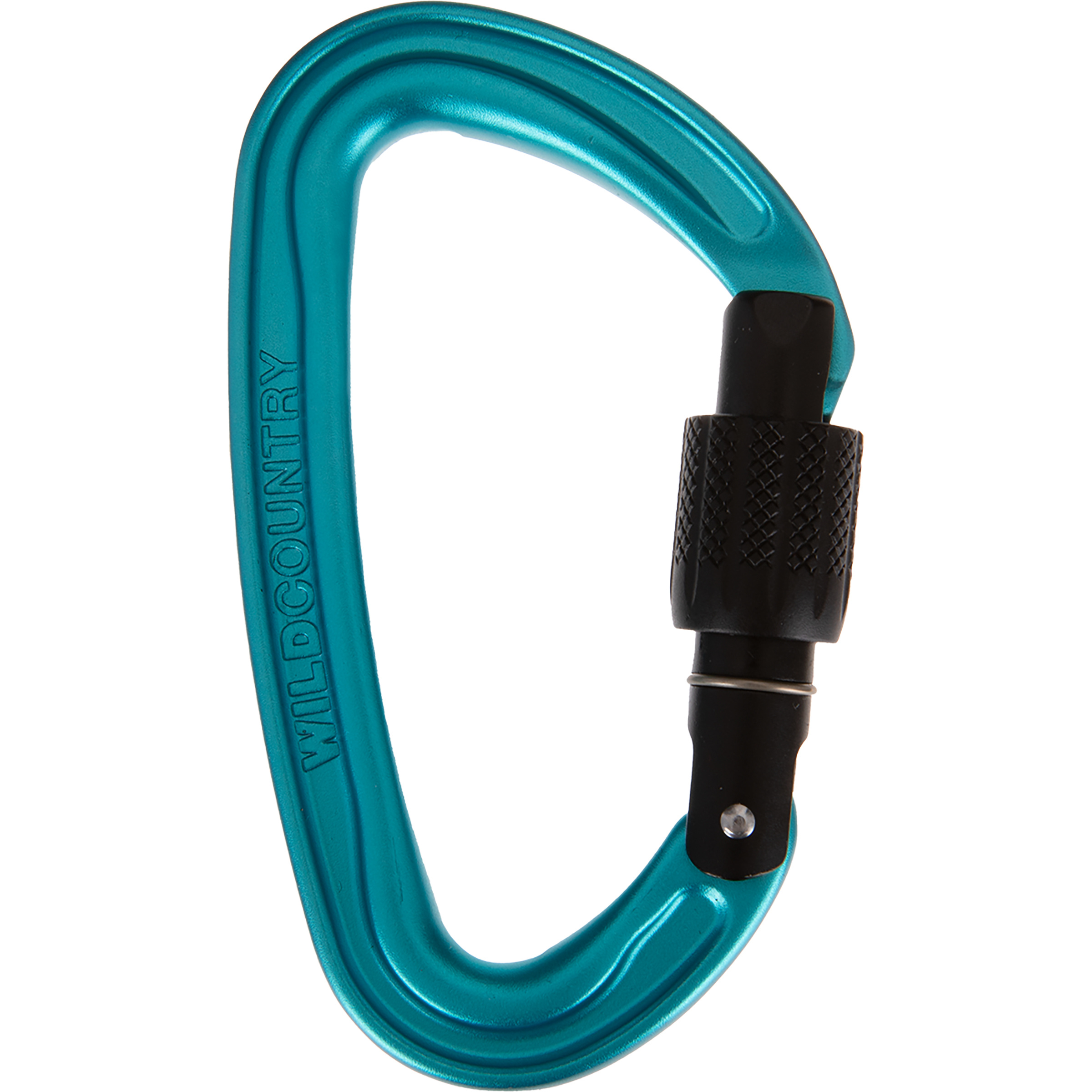 Wild Country Wildscrew Schraubkarabiner Karabiner tuerkis Alpinklettern | Eisklettern | Sportklettern