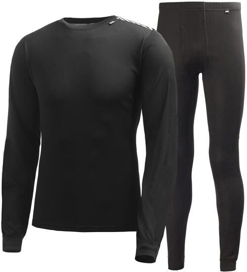Helly Hansen Mens HH Comfort Dry 2-Pack, Black