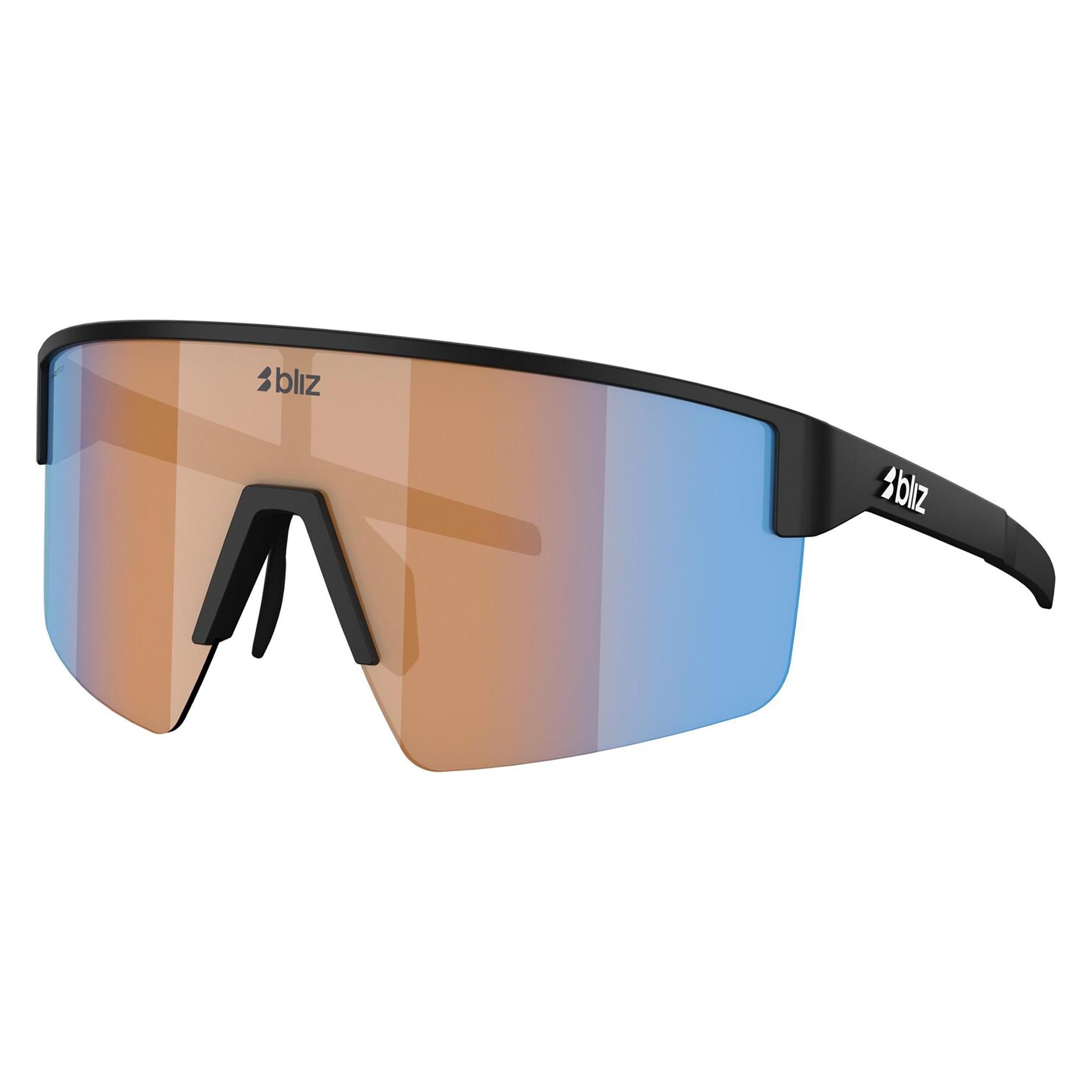Bliz P004 (Matt Schwarz, Nano Optics Nordic Ligh Coral - Orange w blue multi) (0ZB702270220637)