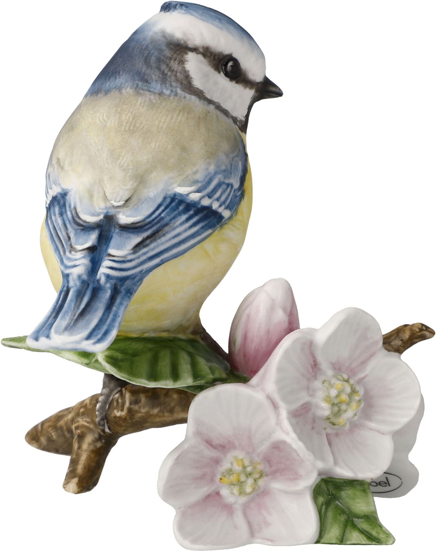 Tierfigur GOEBEL "Figur Blaumeise", bunt, B:9cm H:9cm T:9cm, Porzellan, Dekofiguren, Tierfigur