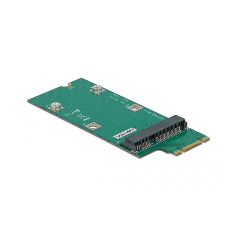 Delock Adapter M.2 Key B+M zu Mini PCIe Slot (PCIe / USB)