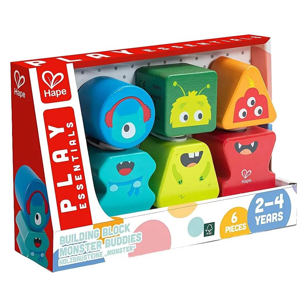 Hape Building Block Monster Buddies (E0495A)