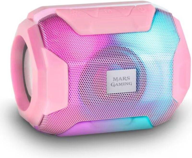 Altavoz Bluetooth Msbax 10w Rosa Mars Gaming Talla Única Unisex